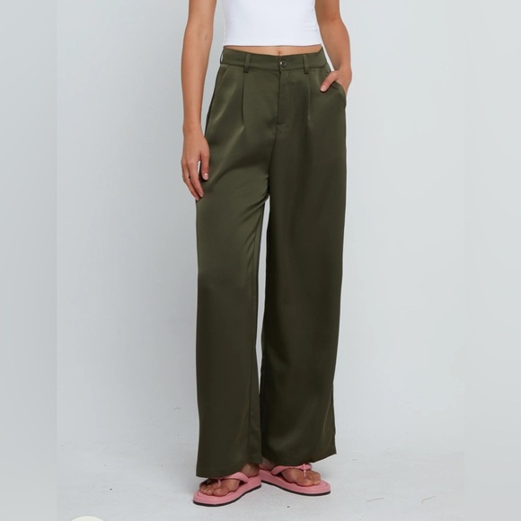 NWT Kourt Dixon Army Green Pants - Picture 1 of 6